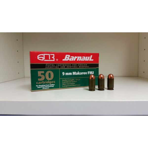 Amunicja Barnaul 9x18 Makarov