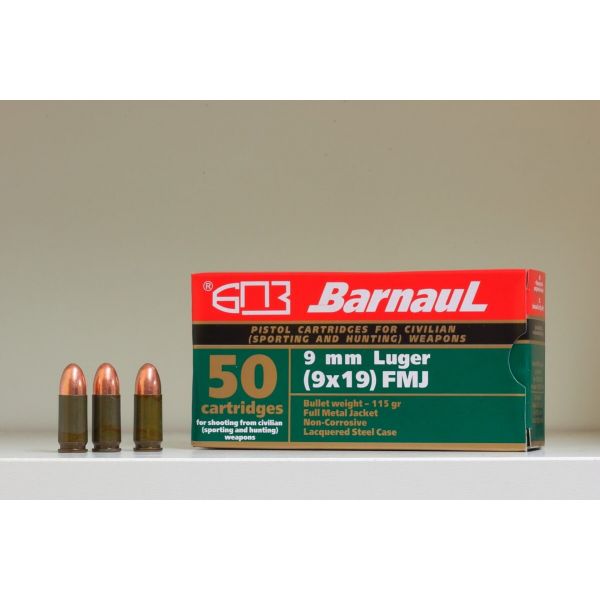 Nabój kulowy BARNAUL 5,45x39 3,8g FMJ (1 opakowanie 30 szt.)
